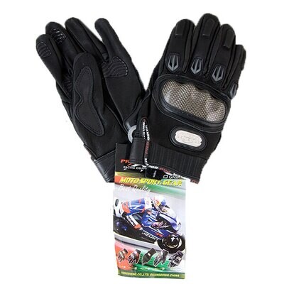 Probiker gloves 1 pair in plastic bag with hanger MC02
