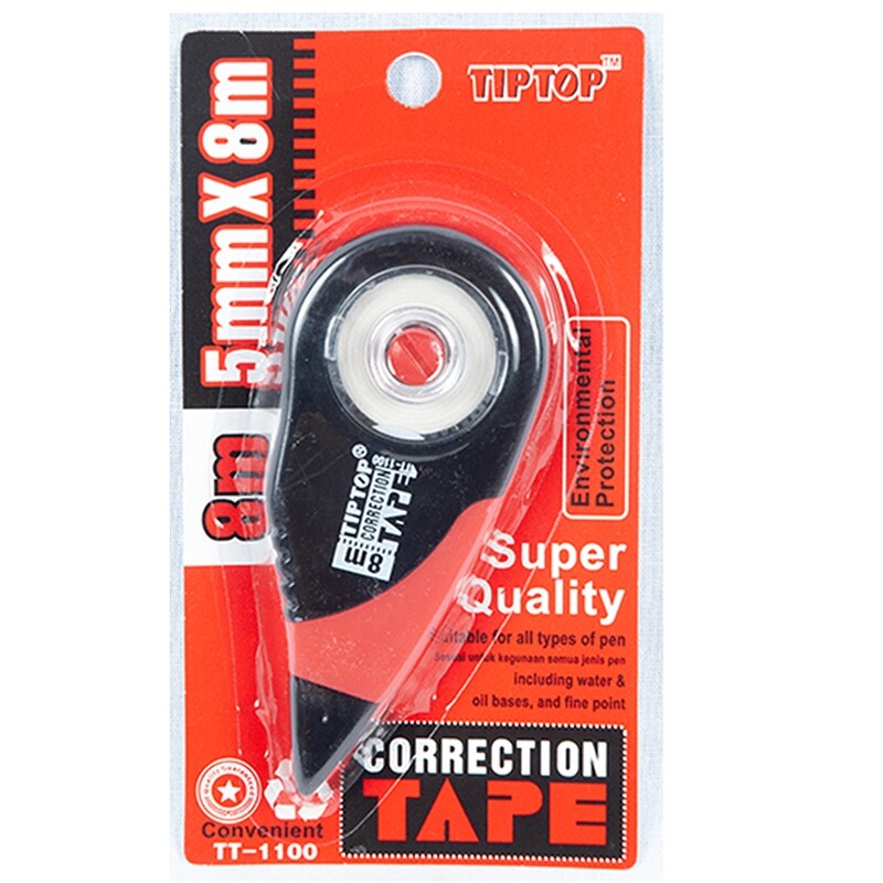 Correction tape on card  appx 8M coverage TIPTOP  TT-1100