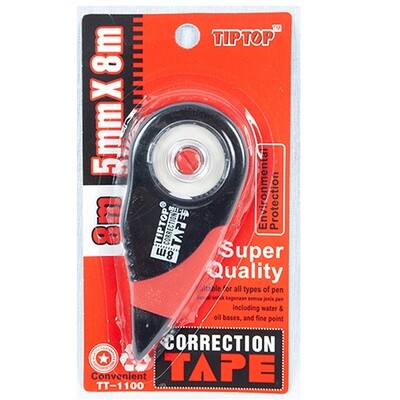 Correction tape on card appx 8M coverage TIPTOP TT-1100