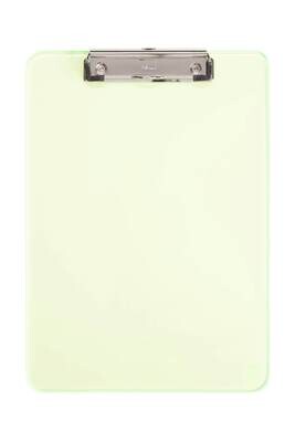 A4 Clear Clipboard #853224 - Ideal for Exams, 1.5mm Thickness, Transparent Polypropylene (PP)