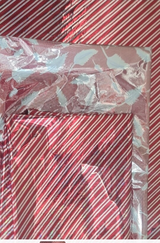 Gift wrapping material and service (for goods purchased with us)