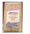 Super Touch Wooden Knife 16cm - 50pcs Pack (STBW022) - Eco-Friendly Disposable Cutlery