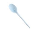 ST-LW white tea spoon 12.5 CM, 50pcs plastic