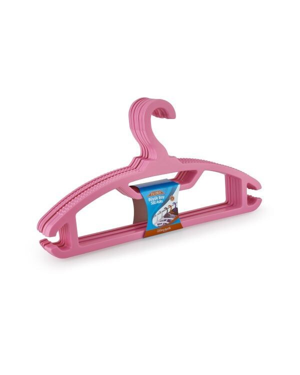 Flora Big size style clothes hanger 6pcs set F168