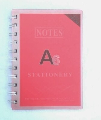 Wenzhang A6 notebook RED