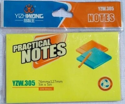 YZW.305 large practical sticky notes 76mmx127mm (3inx5in)