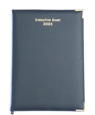 Executive A4 diary 2023 black