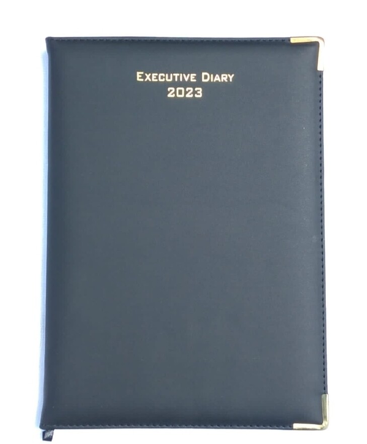 Executive A4 diary 2024 black