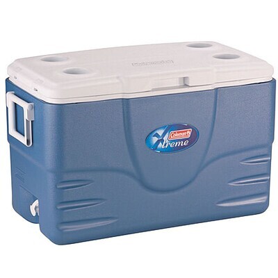 Coleman Portable Cooler with Wheels Xtreme Wheeled Cooler 98Litres cooler box