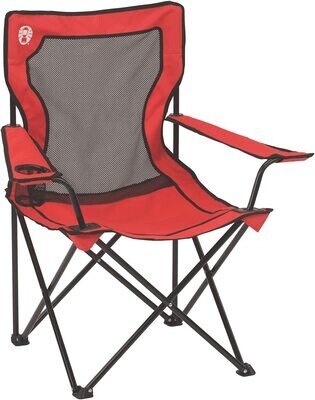 Coleman Broadband Mesh Quad Camping Chair Foldable chair