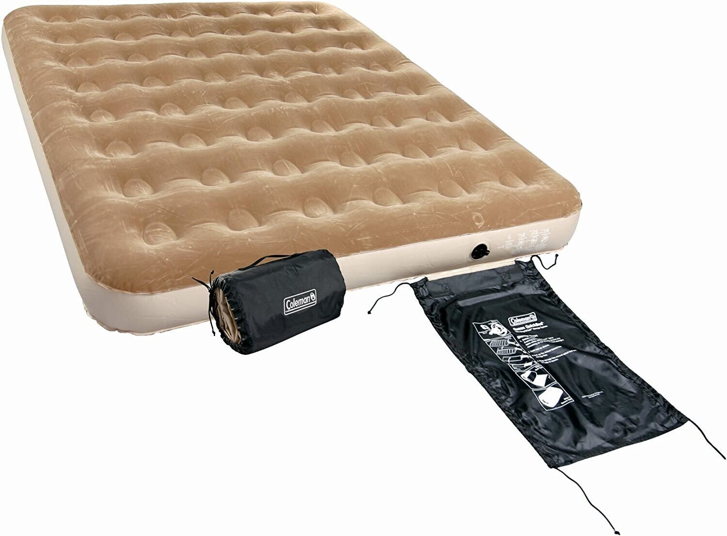 Coleman Queen Quickbed with Wrap &#39;N&#39; Roll