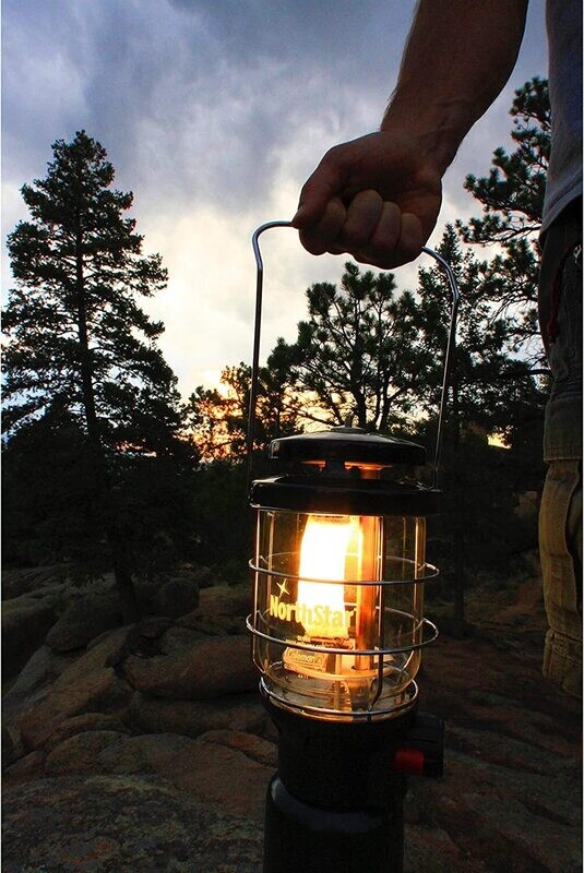 Coleman NorthStar Propane Lantern. outdoor lantern