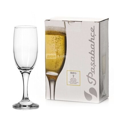 Pasabahce champagne Glass 190ml 1pc #44419 Bistro