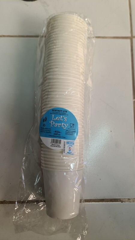 Lests party 150ml paper cups 50pcs