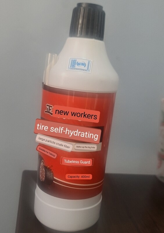 Tyre Sealant 400ml For Tubeless Tyre, Self Repair SEALANT-400