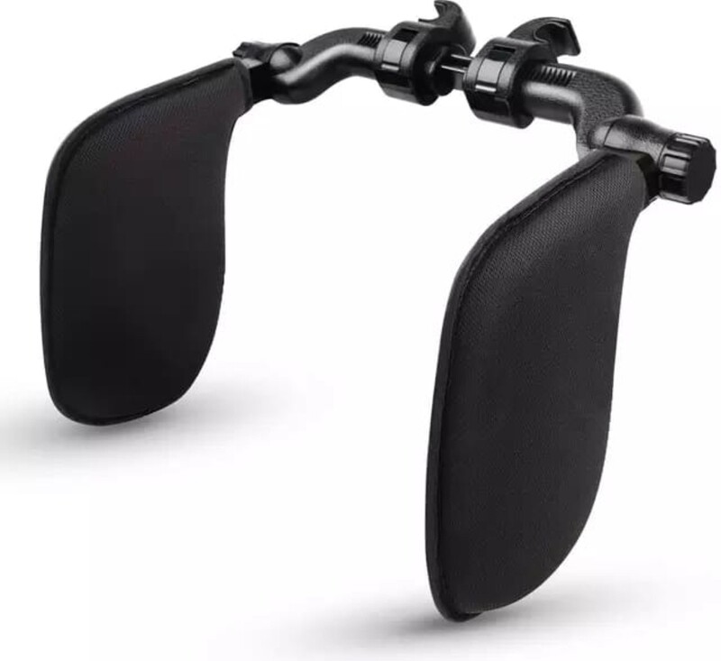 Ergonomic Car Headrest Pillow, 360° Adjustable Headrest, U- Shaped Mountable on Car Seat Pillow, Head, Neck Support, Travel Sleeping Headrest