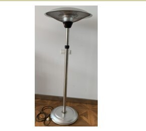 Sunpower Standing Electric Patio heater, Stainless Steel, Silver, 610x610x430 (LXWXH)mm JN-E003