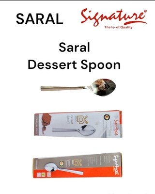 Saral dessert spoons 12 pcs (dozen) in a gift box