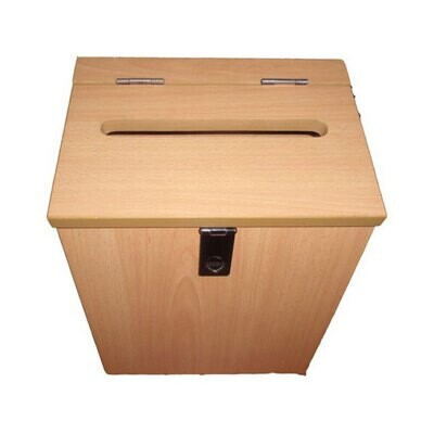 Secure Suggestion Box Nairobi | Wooden Tender Box | Anko Retail Kenya