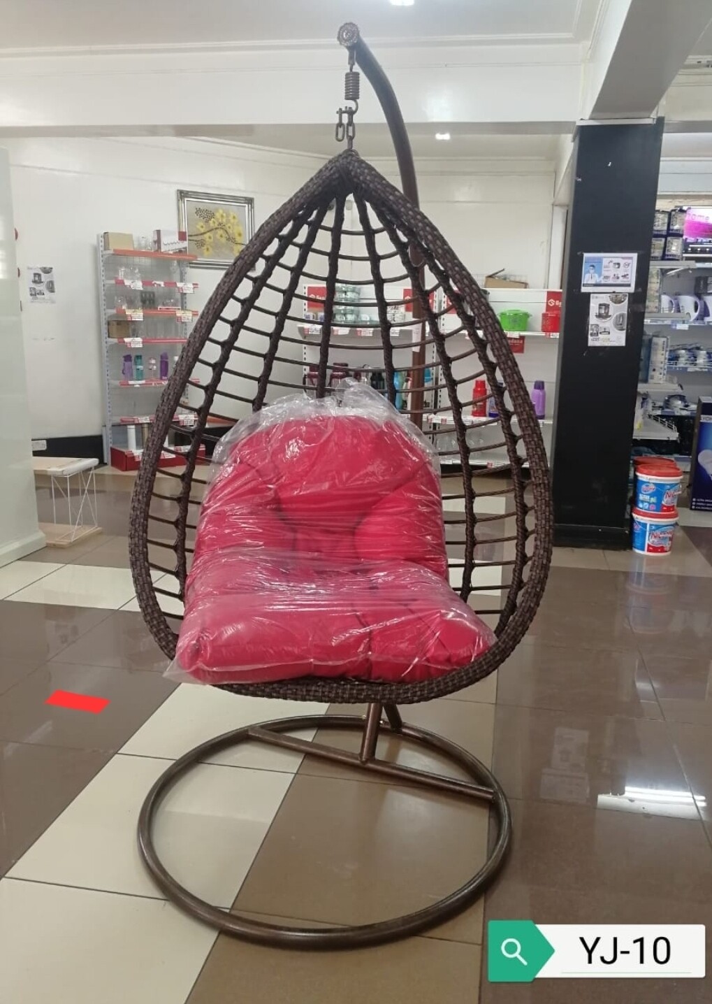 Hanging Chair Red cushion YJ-10