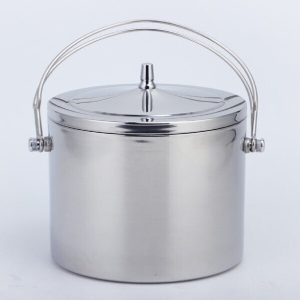 Ice Bucket Stainless Steel, 2.0 Lit With Handle BW-IS003-2L