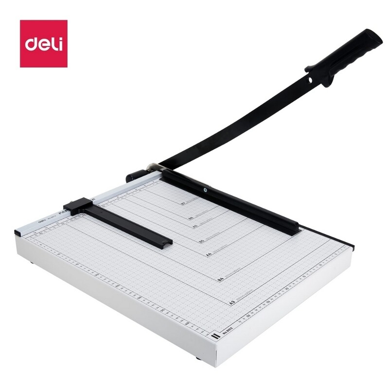 DELI E8012 Paper Cutter |Steel Paper Trimmer A3 15x18"