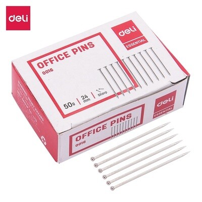 DELI E0016 OFFICE PINS 50G