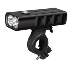 RECHARGABLE BICYCLE LIGHT, 2 HEAD, 300-500M DISTANCE, WATERPROOF, 6HR LIGHT, MICRO USB CHARGING