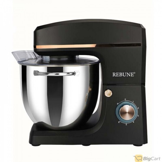 Rebune Electric Stand Mixer with a capacity of 10 liters and a power of 1100 watts, RE-2-098