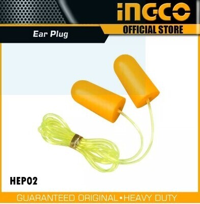 Ingco HEP02 Ear Plugs - Protect Your Ears, Keep Your Hearing Sharp (4pcs)