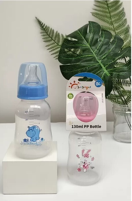 ISO Phthalate Free 5oz 130ml PP Newborn Baby Feeding Bottle 31155