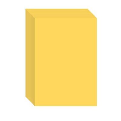 Generic full ream (500 Sheets) A4 Color Copy Paper 10x297mm 8.3x11.7in Printer Yellow