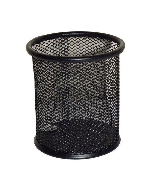 Mesh Stationery Pen Holder Black MSL-9109