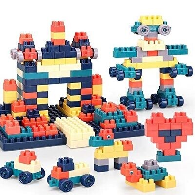 Colorful Building Blocks Game Set for for 3-8 Years Old Kids Boys & Girls, Multi Color, Pack of 360 Piece (Building Block Toy) #TI21010521/068-87