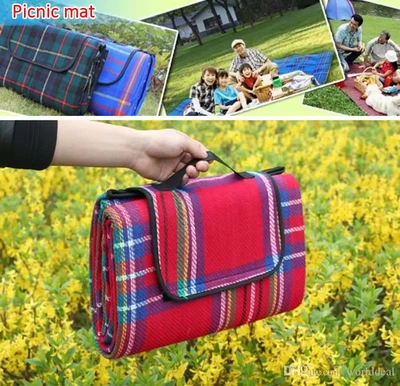 Wakeman Camping Mat Acrylic With Waterproof EPE Bottom - Picnic Mat KSM-305