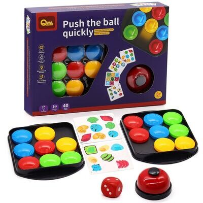 Crazy Push and Push Board Games, Puzzle Game from New Wave,Board Games for Family Night Suitable for Children,A Competition Game That Effectively Promotes Parent-Child Relationship #M13I