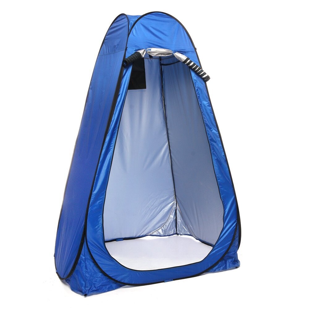Shower Tent Pop Up Tent 190T Taffeta+ Steel Frame 20x120x200cm 640-TENT