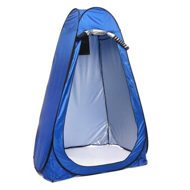 Shower Tent Pop Up Tent 190T Taffeta+ Steel Frame 20x120x200cm 640-TENT