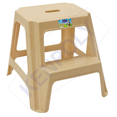 Kenpoly Step Stool NO.4008 Kitchen Stool Cream