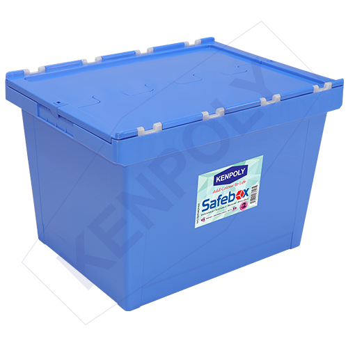 Kenpoly safe box no 2 600x450 ×420mm 86Litres. Blue | Versatile Storage Solution