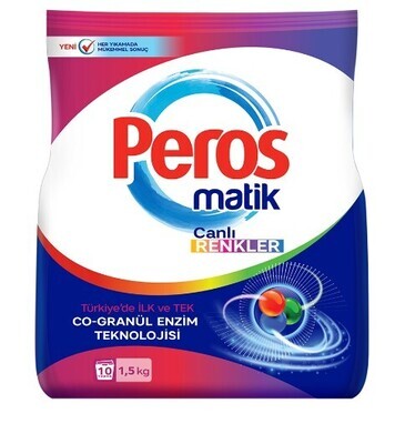 Peros machine wash 1.5kg for bright colours