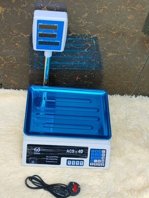 Acs 40 Electronic Digital Weighing Scale