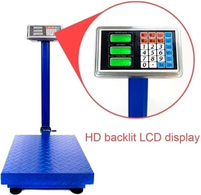 Commercial Digital Weighing Scale - 100KG Capacity