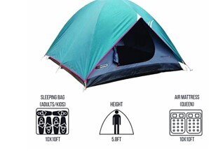 Generic camping tent for 6 persons KST-2001