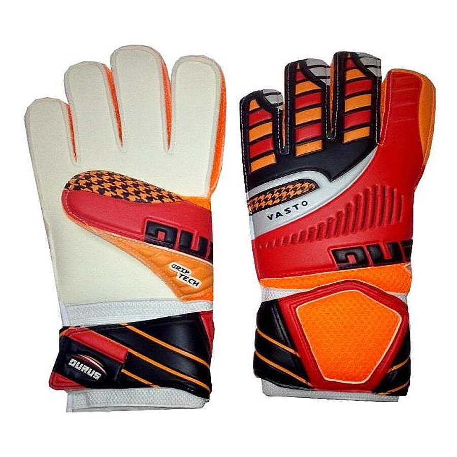 STRIKER Goalkeepers gloves machine stitched with elastic binding at cuff and latex grip medium GK-VASTO-M