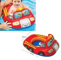 Intex Car Shape Kiddie Float, Weight Capacity-15kg (1-4yrs) SWIMRING07