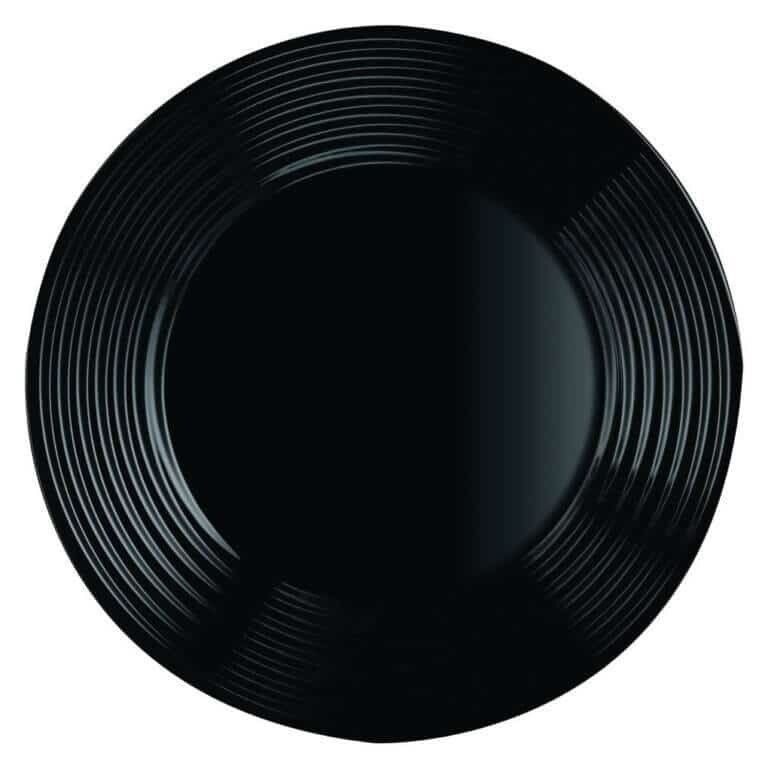 Luminarc Black dinner plate Harena 10.5 inch 1pc black