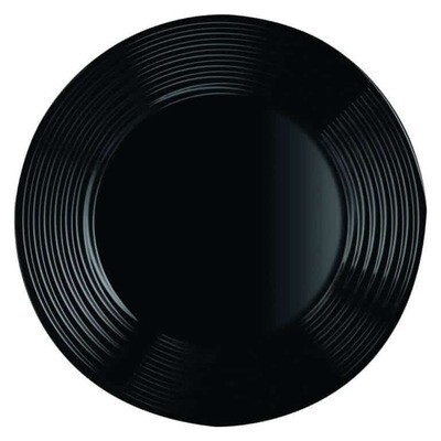 Luminarc Black dinner plate Herena 10.5 inch 1pc black