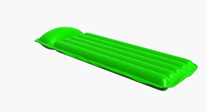 Inflatable mattress with build in pillow 72x27" JY-MT072C/BJ-FUP001