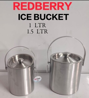 Redberry stainless steel insulated ice bucket 1Litre
